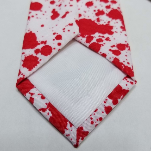 Opposuits necktie White Blood stain pattern - Skin - Picture 5 of 7